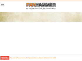 'fanhammer.org' screenshot