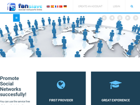 'fanslave.com' screenshot