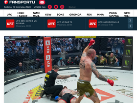 'fansportu.pl' screenshot