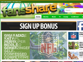 'fansshare.com' screenshot