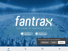 'fantrax.com' screenshot