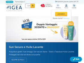 'farmaciaigea.com' screenshot