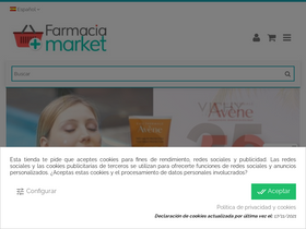 'farmaciamarket.es' screenshot