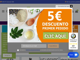 'farmaciasenante.com' screenshot