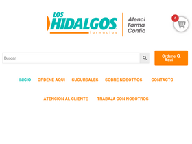'farmaciasloshidalgos.com.do' screenshot