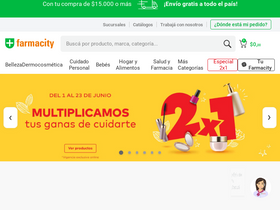 'farmacity.com' screenshot