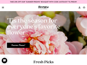'farmgirlflowers.com' screenshot