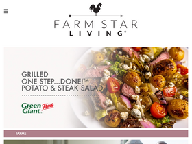 'farmstarliving.com' screenshot