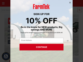 'farmtek.com' screenshot