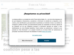 'farodevigo.es' screenshot