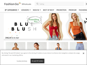 'fashiongo.net' screenshot