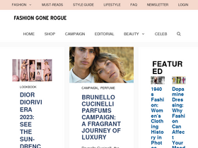 'fashiongonerogue.com' screenshot