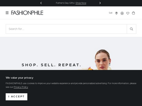 'fashionphile.com' screenshot
