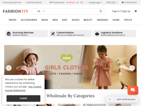 'fashiontiy.com' screenshot