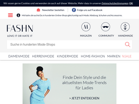 'fashn.de' screenshot