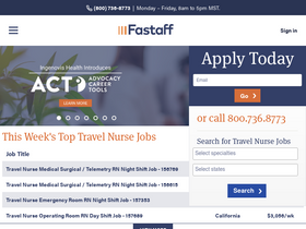 'fastaff.com' screenshot