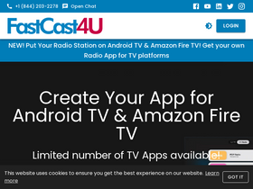 'fastcast4u.com' screenshot