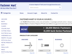 'fastenermart.com' screenshot