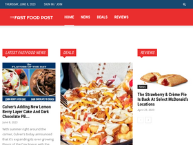 'fastfoodpost.com' screenshot