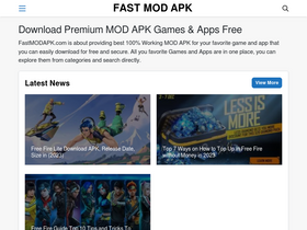 'fastmodapk.com' screenshot
