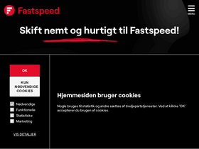 'fastspeed.dk' screenshot