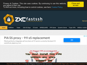 'fastssh.com' screenshot