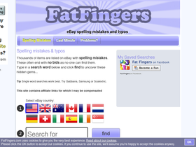 'fatfingers.com' screenshot