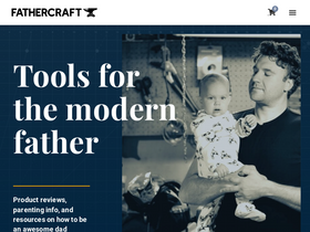 'fathercraft.com' screenshot