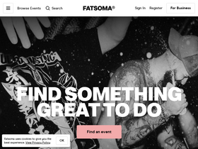 'fatsoma.com' screenshot