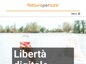 'fatturapertutti.it' screenshot