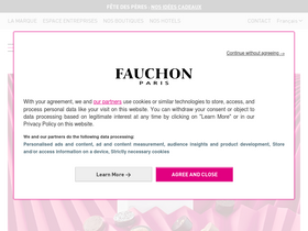 'fauchon.com' screenshot