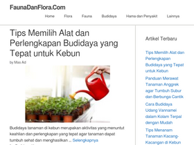'faunadanflora.com' screenshot