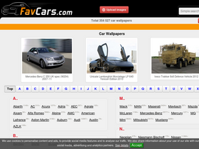 'favcars.com' screenshot