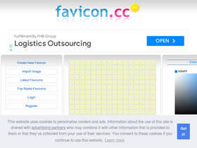 'favicon.cc' screenshot