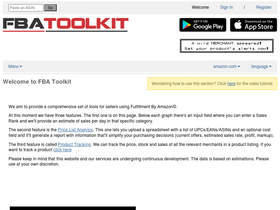 'fbatoolkit.com' screenshot