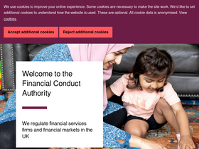 'fca.org.uk' screenshot