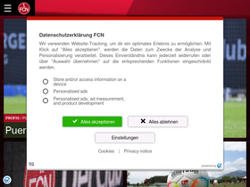'fcn.de' screenshot