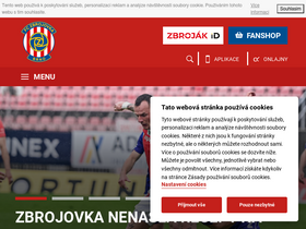 'fczbrno.cz' screenshot