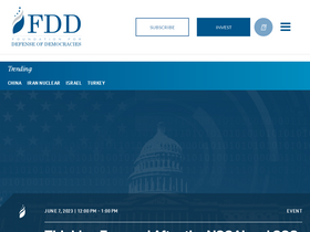 'fdd.org' screenshot