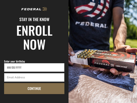 'federalpremium.com' screenshot