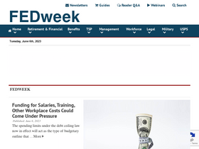 'fedweek.com' screenshot