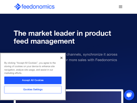 'feedonomics.com' screenshot