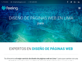'feelingperu.com' screenshot