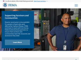 'fema.gov' screenshot