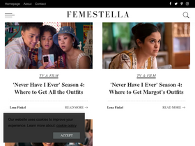'femestella.com' screenshot