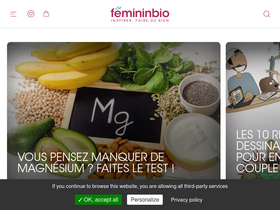 'femininbio.com' screenshot