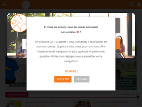 'femmexpat.com' screenshot