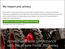 'fendt.com' screenshot