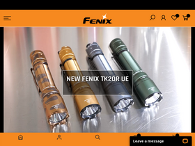 'fenixlighting.com' screenshot