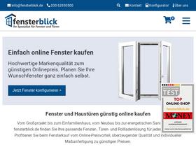 'fensterblick.de' screenshot